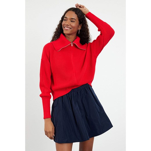 trendyol Kardigan w kolorze czerwonym Trendyol L wyprzedaż Limango Polska