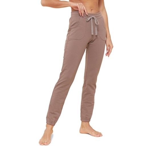 Rösch Spodnie dresowe w kolorze szarobrązowym ze sklepu Limango Polska w kategorii Spodnie damskie - zdjęcie 187556399