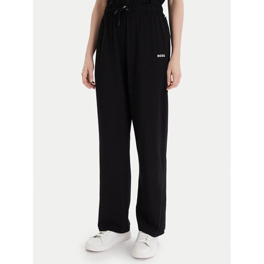 Boss Spodnie dresowe 50520148 Czarny Relaxed Fit ze sklepu MODIVO w kategorii Spodnie damskie - zdjęcie 187556868