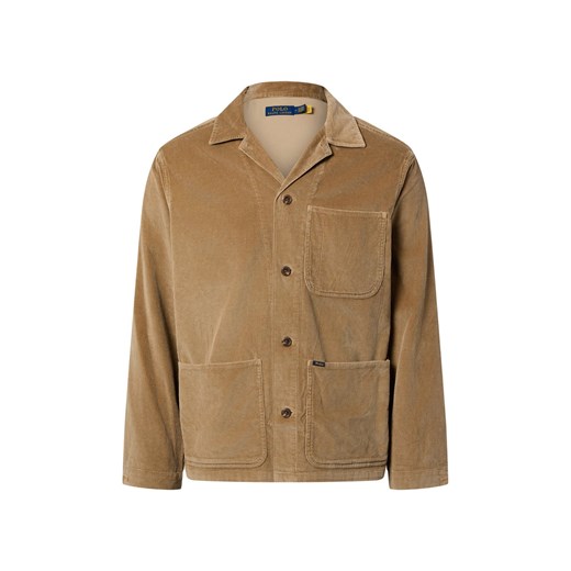 Polo Ralph Lauren Bluza męska Mężczyźni Comfort Fit Bawełna melanżowy jednolity ze sklepu vangraaf w kategorii Koszule męskie - zdjęcie 187557436