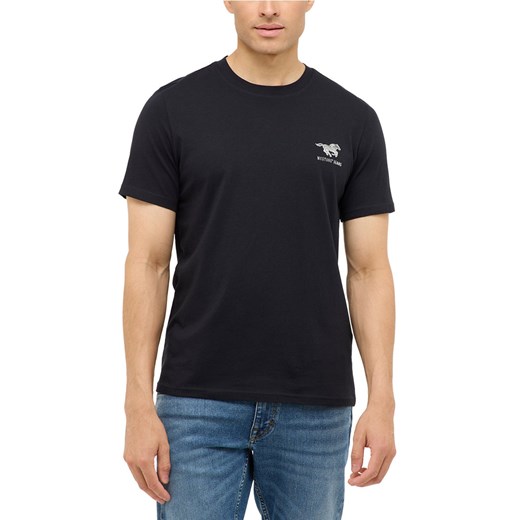 Mustang Koszulka męska - Austin Mężczyźni Bawełna trzcinowy nadruk ze sklepu vangraaf w kategorii T-shirty męskie - zdjęcie 187557456