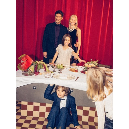 Reserved - Marynarka slim fit w kratę - czarny ze sklepu Reserved w kategorii Marynarki męskie - zdjęcie 187557497