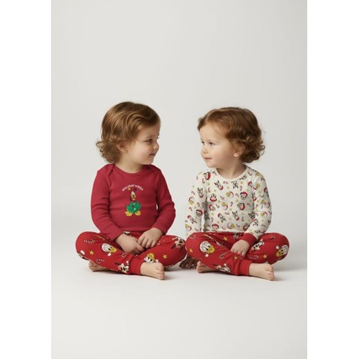 Sinsay - Body 2 pack Mickey Mouse - czerwony ze sklepu Sinsay w kategorii Body niemowlęce - zdjęcie 187559439