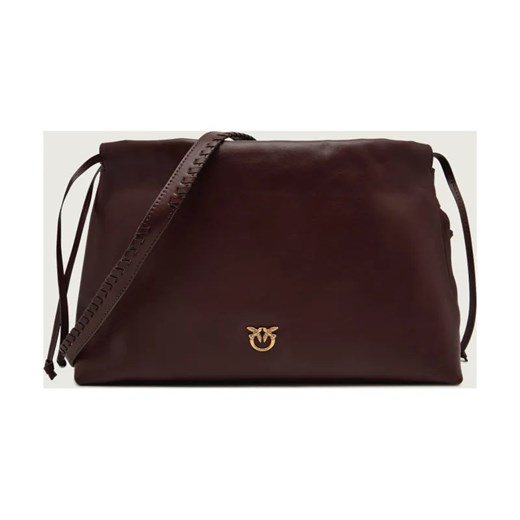 Pinko Skórzany worek MAXI CLUTCH ze sklepu Gomez Fashion Store w kategorii Listonoszki - zdjęcie 187559675