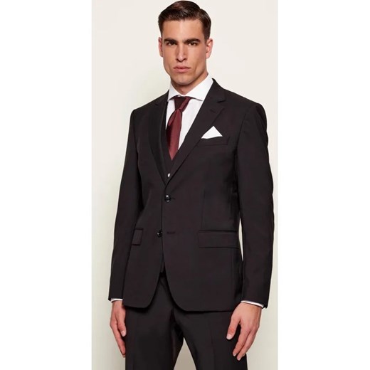 BOSS BLACK Wełniana marynarka H-Huge-S-MM-251 | Slim Fit ze sklepu Gomez Fashion Store w kategorii Marynarki męskie - zdjęcie 187559759