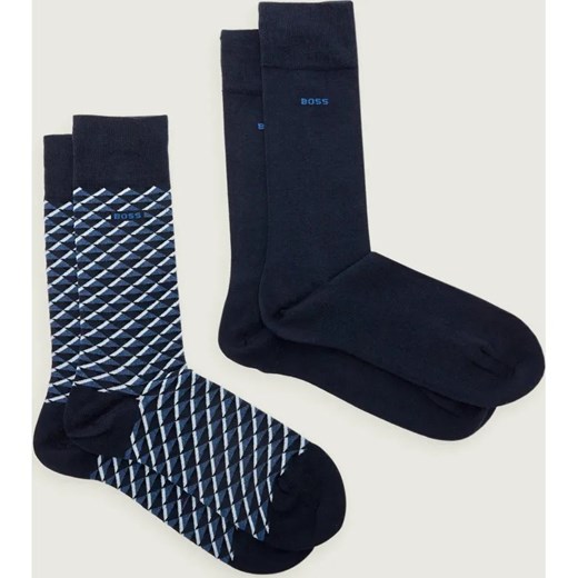 BOSS BLACK Skarpety 2-pack Minipattern CC ze sklepu Gomez Fashion Store w kategorii Skarpetki męskie - zdjęcie 187559788