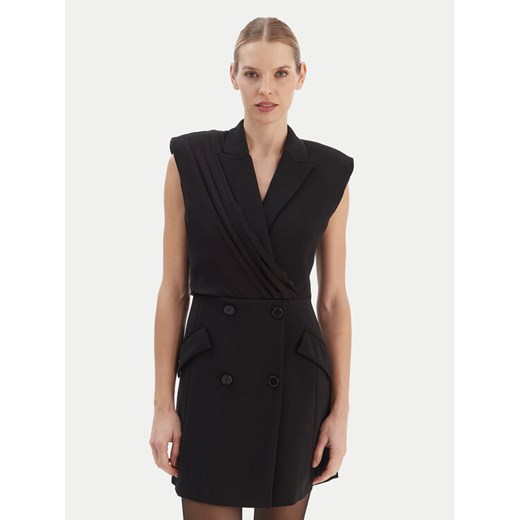 KARL LAGERFELD Sukienka koktajlowa B1W13051 Czarny Slim Fit ze sklepu MODIVO w kategorii Sukienki - zdjęcie 187560707