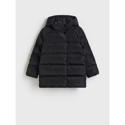 Reserved - Pikowana kurtka z ociepleniem - czarny ze sklepu Reserved w kategorii Kurtki dziewczęce - zdjęcie 187561348