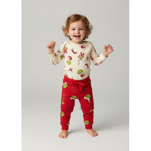 Sinsay - Body Grinch - kremowy ze sklepu Sinsay w kategorii Odzież dla niemowląt - zdjęcie 187561688