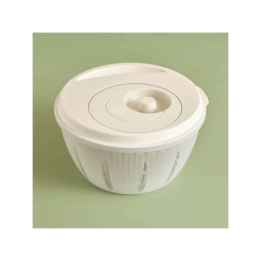 Violeta Home Wirówka w kolorze kremowym do sałaty - wys. 14 x  Ø 26 cm ze sklepu Limango Polska w kategorii Akcesoria kuchenne - zdjęcie 187562036