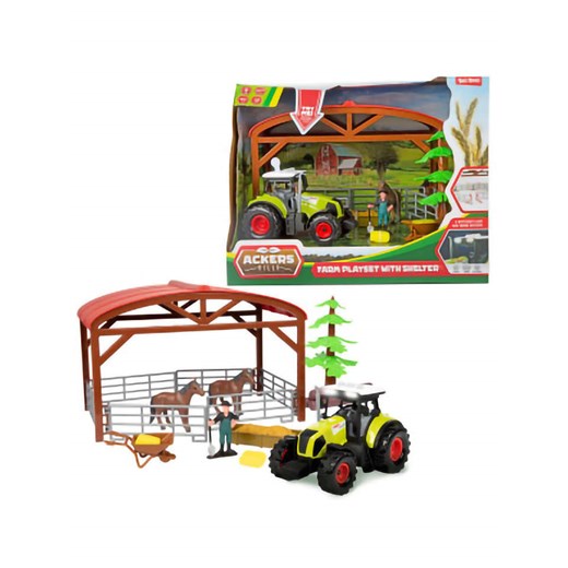 Toi-Toys 14-częściowy zestaw do zabawy w stadninę koni - 3+ ze sklepu Limango Polska w kategorii Zabawki - zdjęcie 187562447