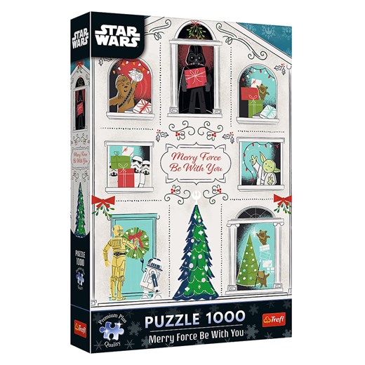 Trefl 1.000-częściowe puzzle &quot;Star Wars - Marry Force be with You&quot; - 12+ ze sklepu Limango Polska w kategorii Puzzle - zdjęcie 187562459