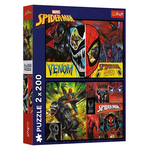 Trefl 200-częściowe puzzle (2 szt.) &quot;Marvel Spiderman&quot; - 7+ ze sklepu Limango Polska w kategorii Puzzle - zdjęcie 187562466