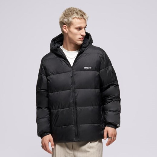 PROSTO KURTKA ZIMOWA PUFFER JACKET 404 BLACK ze sklepu Sizeer w kategorii Kurtki męskie - zdjęcie 187562839