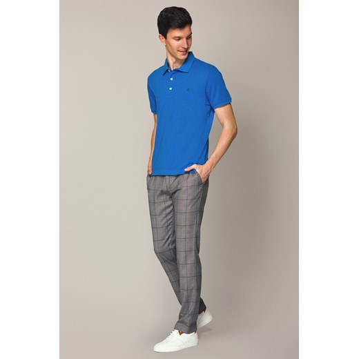 Spodnie w Kratę Szare Connor ze sklepu Lancerto S.A. w kategorii Spodnie męskie - zdjęcie 187563629