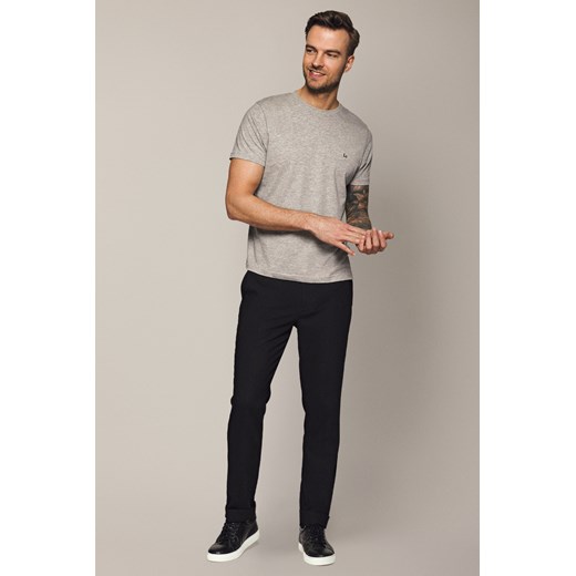 Spodnie Czarne Landon ze sklepu Lancerto S.A. w kategorii Spodnie męskie - zdjęcie 187563647