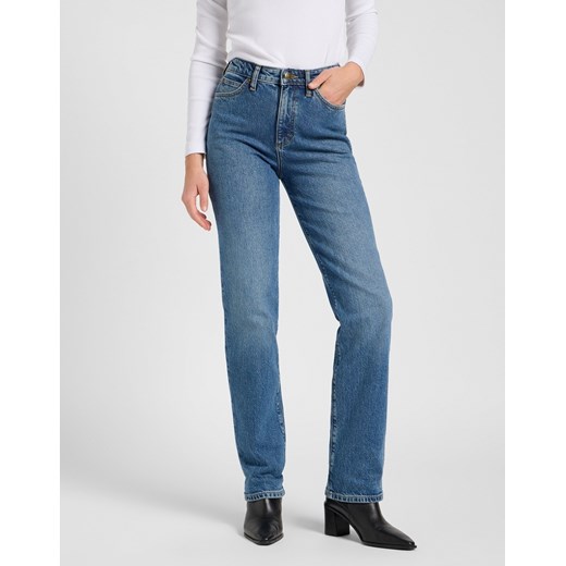 DAMSKIE SPODNIE JEANSOWE LEE JUNE RAYS OF INDIGO 112371090 ze sklepu YouNeedit.pl w kategorii Jeansy damskie - zdjęcie 187563729
