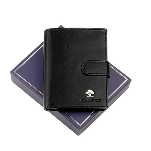 Portfel męski skórzany skóra naturalna Luxury ze sklepu lenaodniemowlakadoszkolniaka.pl w kategorii Portfele męskie - zdjęcie 187564259