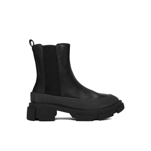 DeeZee Botki 13059-2-BLACK PU Czarny ze sklepu MODIVO w kategorii Botki - zdjęcie 187565309