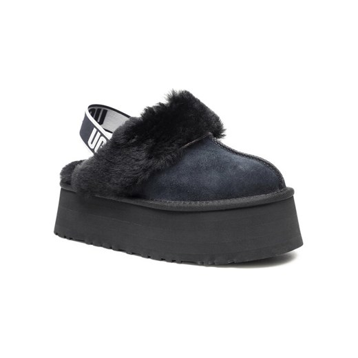 Ugg Kapcie W Funkette 1113474 Czarny ze sklepu MODIVO w kategorii Kapcie damskie - zdjęcie 187565346