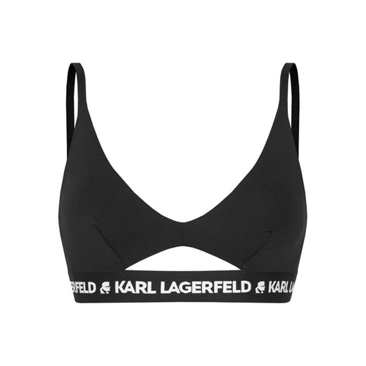 KARL LAGERFELD Biustonosz braletka A1W47006 Czarny ze sklepu MODIVO w kategorii Biustonosze - zdjęcie 187565347