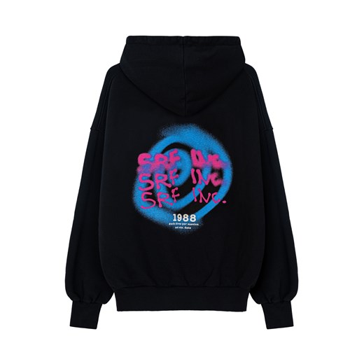 Duck Dive Hoodie - Acid Black ze sklepu Surf Inc w kategorii Bluzy damskie - zdjęcie 187566025