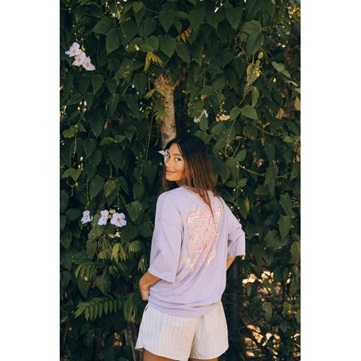 Balance Box Tee - Purple Haze ze sklepu Surf Inc w kategorii Bluzki damskie - zdjęcie 187566286