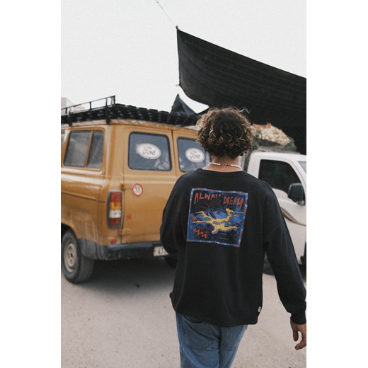 Always Dream LS - Acid Black ze sklepu Surf Inc w kategorii T-shirty męskie - zdjęcie 187566347