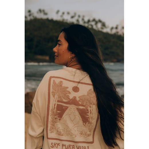 SRF Pura Vida LS - Golden Haze ze sklepu Surf Inc w kategorii Bluzki damskie - zdjęcie 187566427