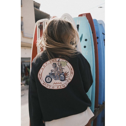 Moto Bandits Sweat - Acid Black ze sklepu Surf Inc w kategorii Bluzy damskie - zdjęcie 187566459