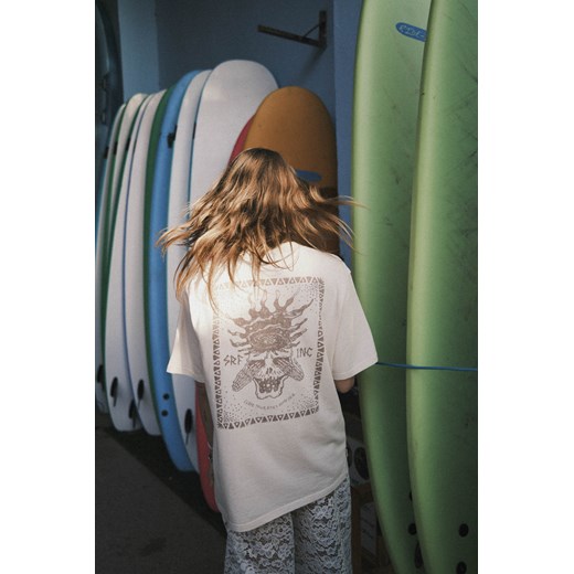 3rd Eye Skull Tee - Super Natural ze sklepu Surf Inc w kategorii Bluzki damskie - zdjęcie 187566537