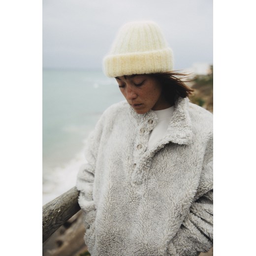 Sherpa High Neck Sweat - Salt and Pepper ze sklepu Surf Inc w kategorii Bluzy damskie - zdjęcie 187567207