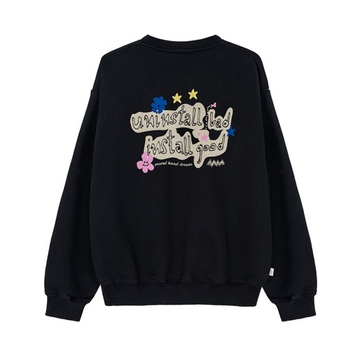 Install Good Sweat - Acid Black ze sklepu Surf Inc w kategorii Bluzy męskie - zdjęcie 187567218