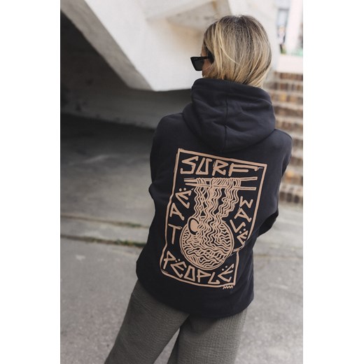 Surf Ramen Hoodie - Acid Black ze sklepu Surf Inc w kategorii Bluzy damskie - zdjęcie 187567469