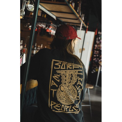 Surf Ramen Tee - Acid Black ze sklepu Surf Inc w kategorii T-shirty męskie - zdjęcie 187567558