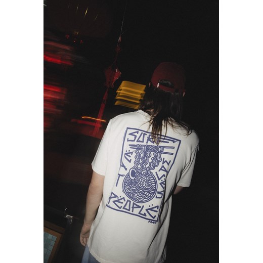 Surf Ramen Tee - Super Natural ze sklepu Surf Inc w kategorii T-shirty męskie - zdjęcie 187567559