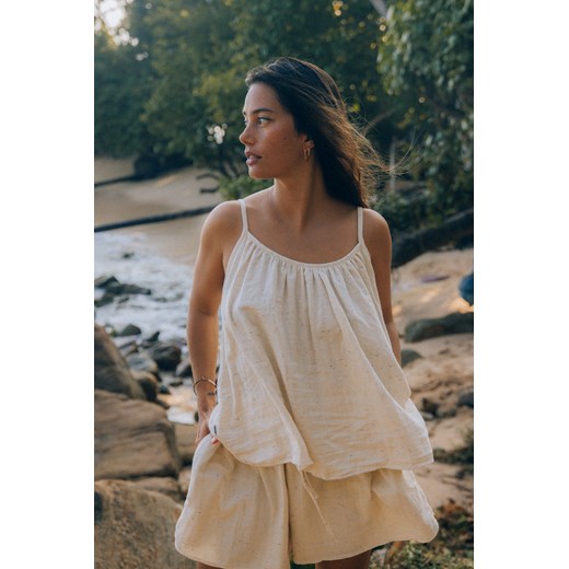 Little Cloud Loose Top - Super Natural ze sklepu Surf Inc w kategorii Bluzki damskie - zdjęcie 187567758