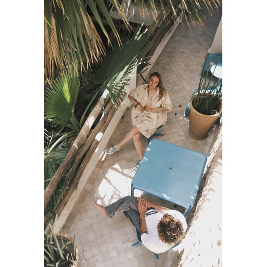 Tropical Pineapple Shirt - Vintage White Surf Inc. M Surf Inc okazja