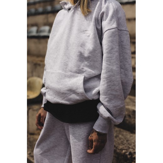 SRF Simple Hoodie - Light Grey ze sklepu Surf Inc w kategorii Bluzy damskie - zdjęcie 187568027