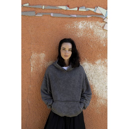 SRF Core Hoodie - Stone Grey ze sklepu Surf Inc w kategorii Bluzy damskie - zdjęcie 187568325