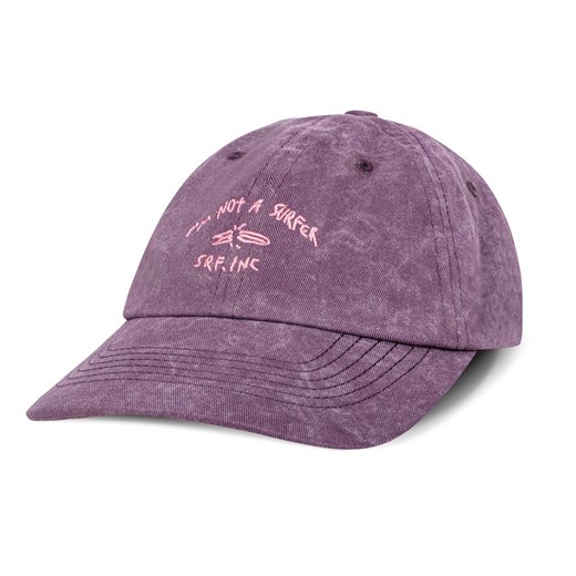 Not A Surfer Washed Cap - Deep Purple ze sklepu Surf Inc w kategorii Czapki z daszkiem damskie - zdjęcie 187568378