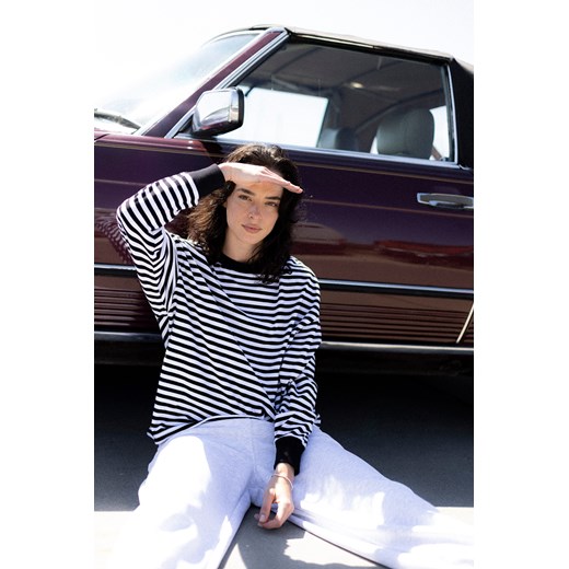 No Gripe Just Stripe LS - Space Black ze sklepu Surf Inc w kategorii Bluzki damskie - zdjęcie 187568485
