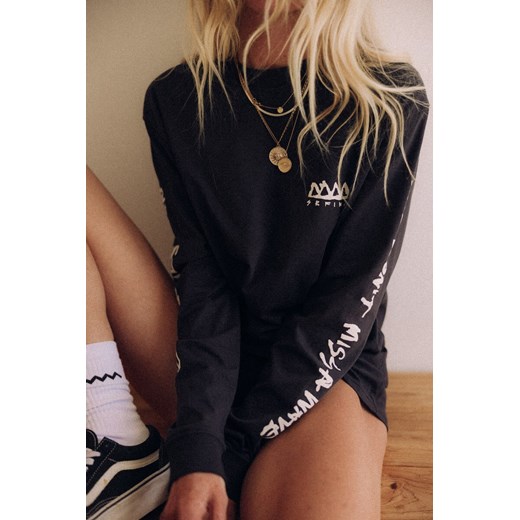 Prophecy LS - Acid Black ze sklepu Surf Inc w kategorii Bluzki damskie - zdjęcie 187568878