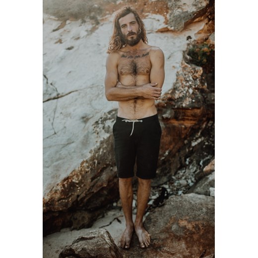 No Comply Shorts - Space Black ze sklepu Surf Inc w kategorii Spodenki męskie - zdjęcie 187569167