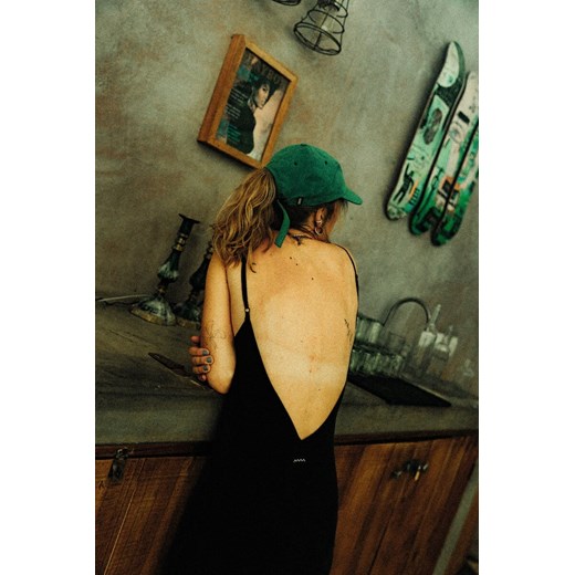 Twisted Ankle Dress - Black ze sklepu Surf Inc w kategorii Sukienki - zdjęcie 187569236