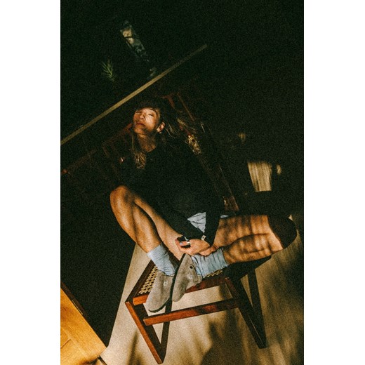 RIB Longsleeve - Space Black ze sklepu Surf Inc w kategorii Bluzki damskie - zdjęcie 187569316