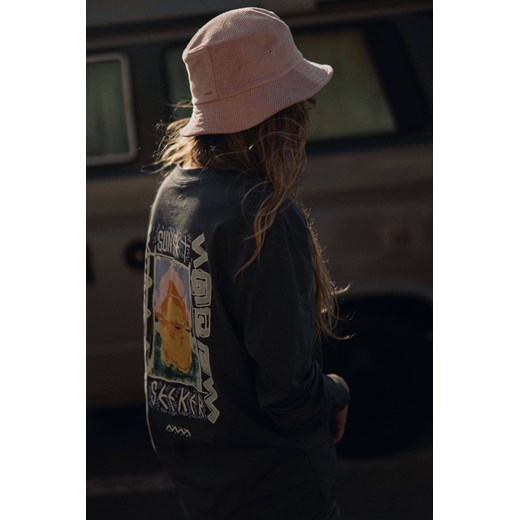 Sunset Seeker LS - Stone Grey ze sklepu Surf Inc w kategorii Bluzki damskie - zdjęcie 187569368