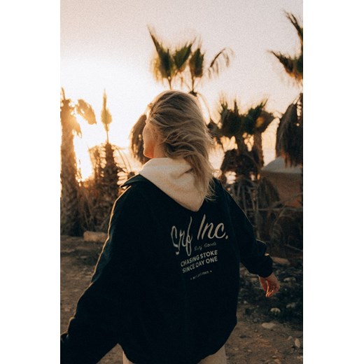 Cord Baseball Jacket - Deep Blue ze sklepu Surf Inc w kategorii Kurtki damskie - zdjęcie 187569908