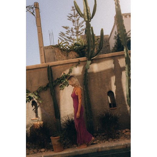 Twisted Ankle Dress - Cyclam ze sklepu Surf Inc w kategorii Sukienki - zdjęcie 187569937