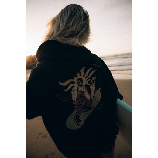 Gypsy Hoodie - Space Black ze sklepu Surf Inc w kategorii Bluzy damskie - zdjęcie 187569956